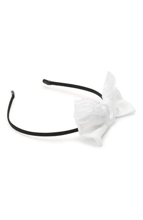 Детского ободок lace bow JUNEFEE белого цвета по цене 1300 руб., арт. 6463 | Фото 2 Детского ободок lace bow JUNEFEE белого цвета, арт. 6463 | Фото 2