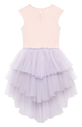 Детское хлопковое платье TUTU DU MONDE фиолетового цвета по цене 18200 руб., арт. TDM5178/4-11 | Фото 2 Детское хлопковое платье TUTU DU MONDE фиолетового цвета, арт. TDM5178/4-11 | Фото 2