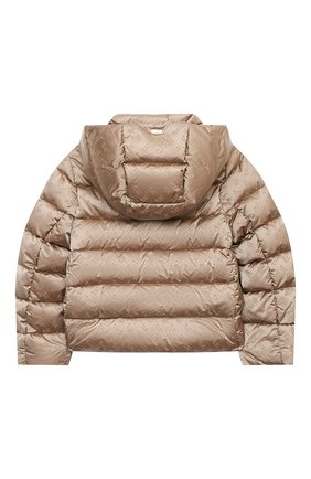 Детского пуховая куртка HERNO бежевого цвета по цене 35150 руб., арт. PI0096G/12289/4A-8A | Фото 2 Детского пуховая куртка HERNO бежевого цвета, арт. PI0096G/12289/4A-8A | Фото 2