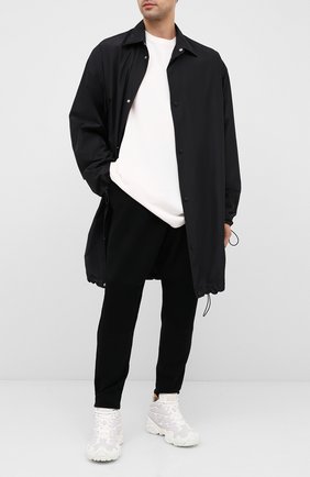 Мужская хлопковый лонгслив BOTTEGA VENETA белого цвета по цене 37050 руб., арт. 625983/VF1U0 | Фото 2 Мужская хлопковый лонгслив BOTTEGA VENETA белого цвета, арт. 625983/VF1U0 | Фото 2