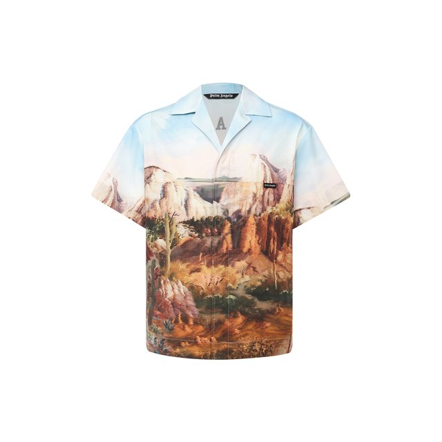 Хлопковая рубашка PALM ANGELS 11192902