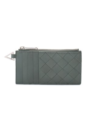 Мужской кожаный футляр для кредитных карт BOTTEGA VENETA голубого цвета по цене 31300 руб., арт. 619200/VCPQ3 | Фото 1 Мужской кожаный футляр для кредитных карт BOTTEGA VENETA голубого цвета, арт. 619200/VCPQ3 | Фото 1