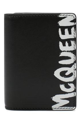 Мужской кожаный футляр для кредитных карт ALEXANDER MCQUEEN черно-белого цвета по цене 24200 руб., арт. 625525/1NT0B | Фото 1 Мужской кожаный футляр для кредитных карт ALEXANDER MCQUEEN черно-белого цвета, арт. 625525/1NT0B | Фото 1
