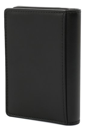 Мужской кожаный футляр для кредитных карт ALEXANDER MCQUEEN черного цвета, арт. 625525/1NT0B | Фото 2