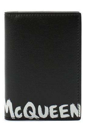 Мужской кожаный футляр для кредитных карт ALEXANDER MCQUEEN черного цвета по цене 18450 руб., арт. 625523/1NT0B | Фото 1 Мужской кожаный футляр для кредитных карт ALEXANDER MCQUEEN черного цвета, арт. 625523/1NT0B | Фото 1
