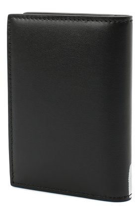Мужской кожаный футляр для кредитных карт ALEXANDER MCQUEEN черного цвета, арт. 625523/1NT0B | Фото 2