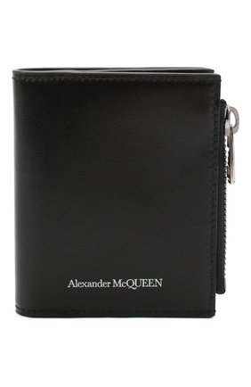 Мужской кожаное портмоне ALEXANDER MCQUEEN черного цвета по цене 32700 руб., арт. 625522/1XI0Y | Фото 1 Мужской кожаное портмоне ALEXANDER MCQUEEN черного цвета, арт. 625522/1XI0Y | Фото 1