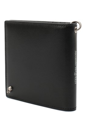 Мужской кожаное портмоне ALEXANDER MCQUEEN черного цвета по цене 43450 руб., арт. 625521/1XI0Y | Фото 2 Мужской кожаное портмоне ALEXANDER MCQUEEN черного цвета, арт. 625521/1XI0Y | Фото 2
