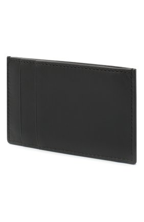 Мужской кожаный футляр для кредитных карт ALEXANDER MCQUEEN черного цвета, арт. 602144/1SJ8B | Фото 2 (Материал: Натуральная кожа)