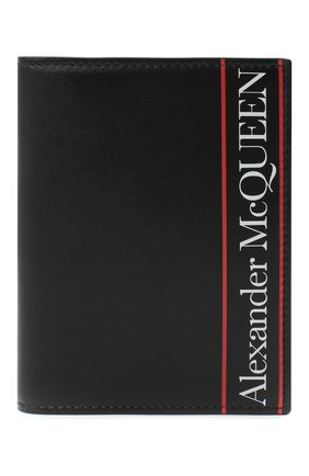 Мужской кожаная обложка для паспорта ALEXANDER MCQUEEN черного цвета по цене 24950 руб., арт. 601692/1SJ7B | Фото 1 Мужской кожаная обложка для паспорта ALEXANDER MCQUEEN черного цвета, арт. 601692/1SJ7B | Фото 1