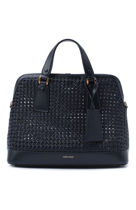 Женская сумка GIORGIO ARMANI темно-синего цвета по цене 237500 руб., арт. Y1A178/YTE5D | Фото 1 Женская сумка GIORGIO ARMANI темно-синего цвета, арт. Y1A178/YTE5D | Фото 1