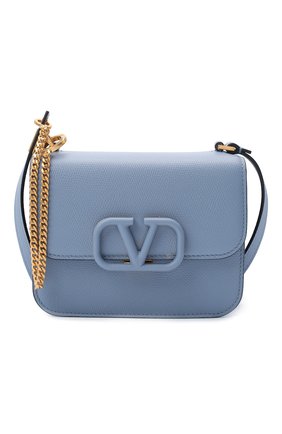Женская сумка valentino garavani vsling VALENTINO голубого цвета по цене 157500 руб., арт. UW2B0F01/RQR | Фото 6 Женская сумка valentino garavani vsling VALENTINO голубого цвета, арт. UW2B0F01/RQR | Фото 6