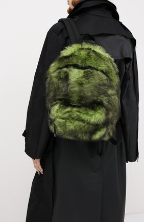 Женский рюкзак VETEMENTS зеленого цвета по цене 109000 руб., арт. UAH21BA160 2402/W | Фото 2 Женский рюкзак VETEMENTS зеленого цвета, арт. UAH21BA160 2402/W | Фото 2