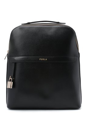 Женский рюкзак piper FURLA черного цвета по цене 37950 руб., арт. BAHZFPI/ARE000 | Фото 1 Женский рюкзак piper FURLA черного цвета, арт. BAHZFPI/ARE000 | Фото 1