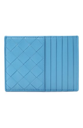Женский кожаный футляр для кредитных карт BOTTEGA VENETA синего цвета по цене 29800 руб., арт. 635043/VCPP3 | Фото 1 Женский кожаный футляр для кредитных карт BOTTEGA VENETA синего цвета, арт. 635043/VCPP3 | Фото 1