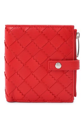 Женские кожаное портмоне BOTTEGA VENETA красного цвета по цене 43300 руб., арт. 600270/VA961 | Фото 1 Женские кожаное портмоне BOTTEGA VENETA красного цвета, арт. 600270/VA961 | Фото 1