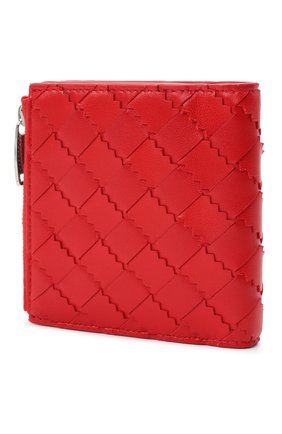 Женские кожаное портмоне BOTTEGA VENETA красного цвета по цене 43300 руб., арт. 600270/VA961 | Фото 2 Женские кожаное портмоне BOTTEGA VENETA красного цвета, арт. 600270/VA961 | Фото 2