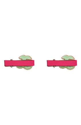 Детская комплект из двух заколок shiny cherry JUNEFEE разноцветного цвета по цене 950 руб., арт. 5194 | Фото 2 Детская комплект из двух заколок shiny cherry JUNEFEE разноцветного цвета, арт. 5194 | Фото 2