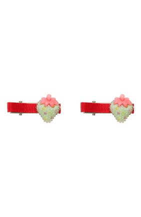 Детская комплект из двух заколок shiny strawberry JUNEFEE разноцветного цвета по цене 950 руб., арт. 6235 | Фото 1 Детская комплект из двух заколок shiny strawberry JUNEFEE разноцветного цвета, арт. 6235 | Фото 1