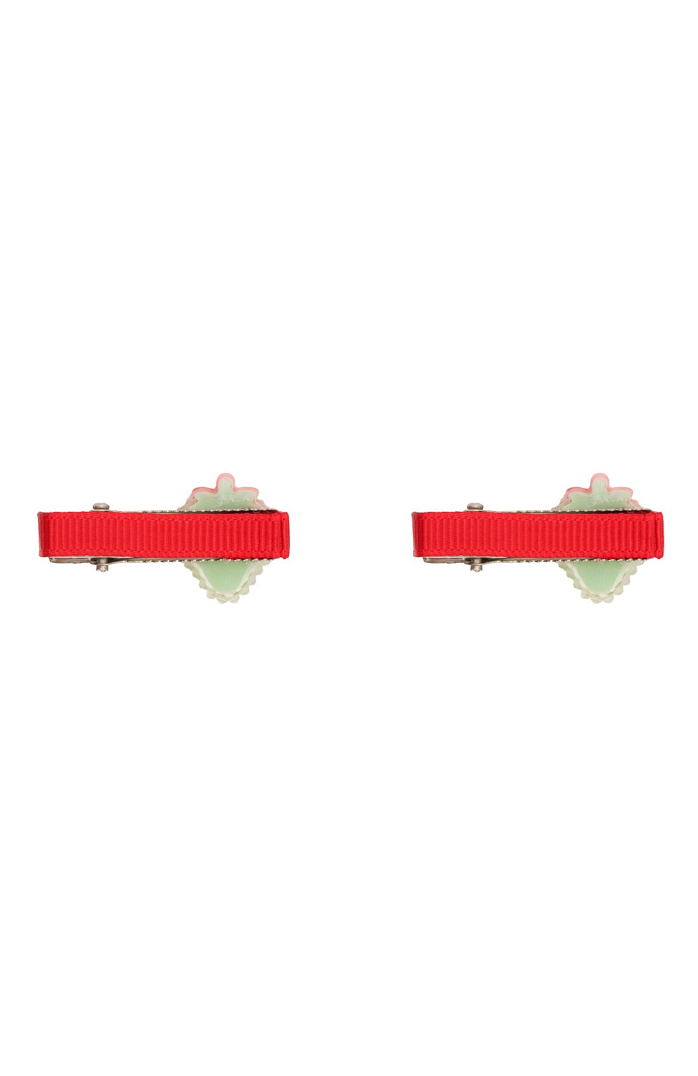 Детская комплект из двух заколок shiny strawberry JUNEFEE разноцветного цвета по цене 950 руб., арт. 6235 | Фото 2 Детская комплект из двух заколок shiny strawberry JUNEFEE разноцветного цвета, арт. 6235 | Фото 2