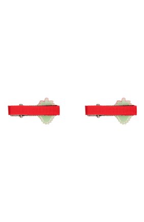 Детская комплект из двух заколок shiny strawberry JUNEFEE разноцветного цвета по цене 950 руб., арт. 6235 | Фото 2 Детская комплект из двух заколок shiny strawberry JUNEFEE разноцветного цвета, арт. 6235 | Фото 2