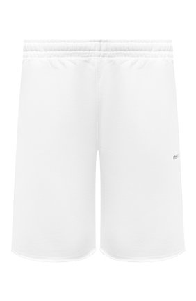 Мужские хлопковые шорты OFF-WHITE белого цвета по цене 33900 руб., арт. 0MCI006E20FLE0050110 | Фото 1 Мужские хлопковые шорты OFF-WHITE белого цвета, арт. 0MCI006E20FLE0050110 | Фото 1