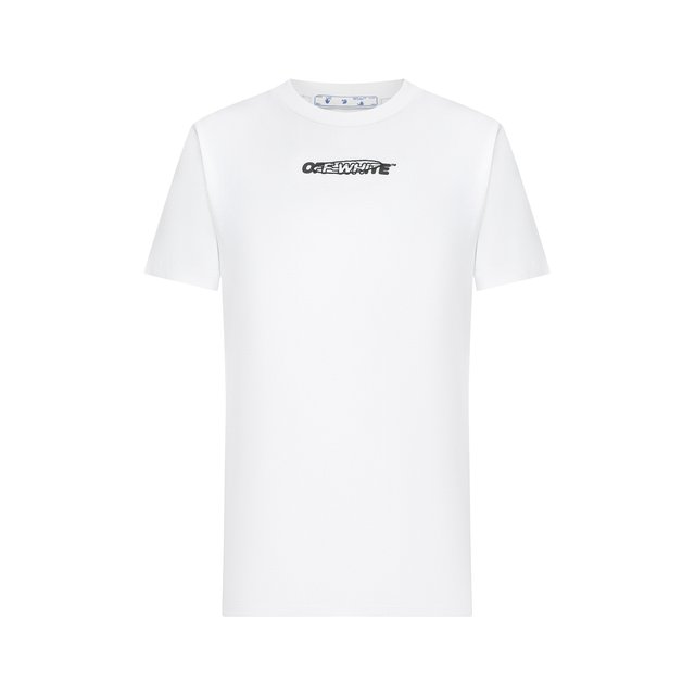 Хлопковая футболка OFF-WHITE 11194878