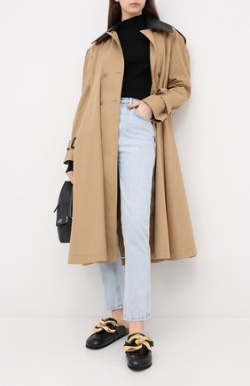 Женские кожаные сабо chain JW ANDERSON черного цвета по цене 52250 руб., арт. AN35004A/12020 | Фото 2 Женские кожаные сабо chain JW ANDERSON черного цвета, арт. AN35004A/12020 | Фото 2