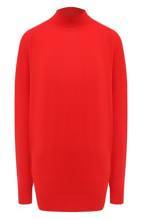 Женский шерстяной пуловер BOTTEGA VENETA красного цвета по цене 94350 руб., арт. 626951/VKWI0 | Фото 1 Женский шерстяной пуловер BOTTEGA VENETA красного цвета, арт. 626951/VKWI0 | Фото 1
