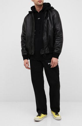 Мужские текстильные кеды PALM ANGELS желтого цвета по цене 26150 руб., арт. PMIA048E20FAB0011810 | Фото 2 Мужские текстильные кеды PALM ANGELS желтого цвета, арт. PMIA048E20FAB0011810 | Фото 2