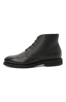 Мужские кожаные ботинки DOUCAL'S черного цвета, арт. DU2271GEN0UM019NN00 | Фото 3 (Длина стельки: 28,5, 29,5, 31,4, 30, 30,5, 30,3, 27, 29, 28, 27,5; Материал внешний: Кожа; Материал утеплителя: Натуральный мех; Мужское Кросс-КТ: Ботинки-обувь, зимние ботинки; ширина носка стельки: 8,5, 8,7, 9, 9,3, 9,4; толщина подошвы: 1,5)