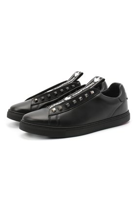 Мужские кожаные кеды DSQUARED2 черного цвета по цене 31800 руб., арт. SNM0135 01503327 | Фото 1 Мужские кожаные кеды DSQUARED2 черного цвета, арт. SNM0135 01503327 | Фото 1