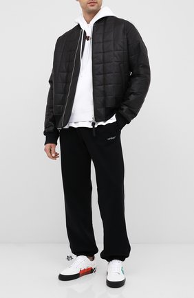 Мужские текстильные кеды vulcanized OFF-WHITE белого цвета по цене 15500 руб., арт. 0MIA085E20FAB0010155 | Фото 2 Мужские текстильные кеды vulcanized OFF-WHITE белого цвета, арт. 0MIA085E20FAB0010155 | Фото 2
