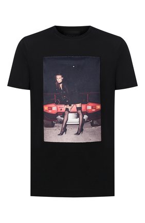 Мужская хлопковая футболка LIMITATO черного цвета по цене 13300 руб., арт. 0H HI/T-SHIRT REGULAR | Фото 1 Мужская хлопковая футболка LIMITATO черного цвета, арт. 0H HI/T-SHIRT REGULAR | Фото 1