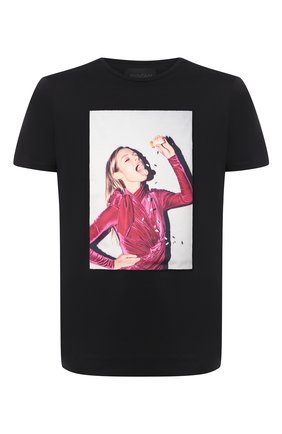 Мужская хлопковая футболка LIMITATO черного цвета по цене 13300 руб., арт. CALM ME/T-SHIRT REGULAR | Фото 1 Мужская хлопковая футболка LIMITATO черного цвета, арт. CALM ME/T-SHIRT REGULAR | Фото 1