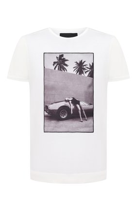Мужская хлопковая футболка LIMITATO белого цвета по цене 13300 руб., арт. HEADING S0UTH/T-SHIRT REGULAR | Фото 1 Мужская хлопковая футболка LIMITATO белого цвета, арт. HEADING S0UTH/T-SHIRT REGULAR | Фото 1