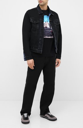 Мужская хлопковая футболка LIMITATO черного цвета по цене 13300 руб., арт. HIGH HEELS/T-SHIRT REGULAR | Фото 2 Мужская хлопковая футболка LIMITATO черного цвета, арт. HIGH HEELS/T-SHIRT REGULAR | Фото 2