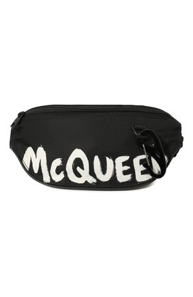 Мужская текстильная поясная сумка ALEXANDER MCQUEEN черно-белого цвета по цене 55350 руб., арт. 627254/HWC1K | Фото 1 Мужская текстильная поясная сумка ALEXANDER MCQUEEN черно-белого цвета, арт. 627254/HWC1K | Фото 1