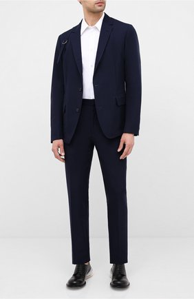 Мужской хлопковый пиджак ALEXANDER MCQUEEN темно-синего цвета по цене 173500 руб., арт. 627151/QPS47 | Фото 2 Мужской хлопковый пиджак ALEXANDER MCQUEEN темно-синего цвета, арт. 627151/QPS47 | Фото 2