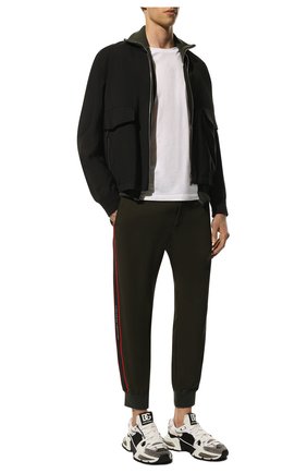 Мужская толстовка ALEXANDER MCQUEEN хаки цвета по цене 95800 руб., арт. 625377/QPR38 | Фото 2 Мужская толстовка ALEXANDER MCQUEEN хаки цвета, арт. 625377/QPR38 | Фото 2