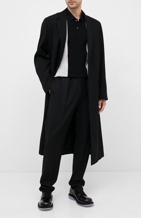 Мужское хлопковое поло ALEXANDER MCQUEEN серого цвета по цене 25200 руб., арт. 615284/QPX33 | Фото 2 Мужское хлопковое поло ALEXANDER MCQUEEN серого цвета, арт. 615284/QPX33 | Фото 2