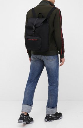 Мужской текстильный рюкзак ALEXANDER MCQUEEN черного цвета по цене 69950 руб., арт. 601374/HV2BK | Фото 2 Мужской текстильный рюкзак ALEXANDER MCQUEEN черного цвета, арт. 601374/HV2BK | Фото 2