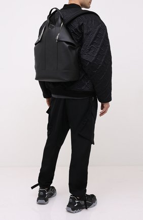 Мужской кожаный рюкзак ALEXANDER MCQUEEN черного цвета по цене 103500 руб., арт. 548663/1C0GN | Фото 2 Мужской кожаный рюкзак ALEXANDER MCQUEEN черного цвета, арт. 548663/1C0GN | Фото 2