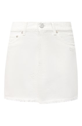 Женская джинсовая юбка MOUSSY белого цвета по цене 17250 руб., арт. 025DSC11-2370 | Фото 1 Женская джинсовая юбка MOUSSY белого цвета, арт. 025DSC11-2370 | Фото 1