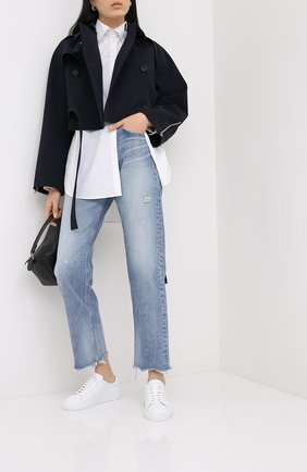 Женские джинсы MOUSSY голубого цвета по цене 27700 руб., арт. 025DSC11-2270 | Фото 2 Женские джинсы MOUSSY голубого цвета, арт. 025DSC11-2270 | Фото 2