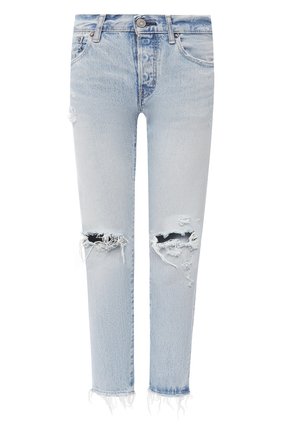 Женские джинсы MOUSSY голубого цвета по цене 27700 руб., арт. 025DSC11-2020 | Фото 1 Женские джинсы MOUSSY голубого цвета, арт. 025DSC11-2020 | Фото 1