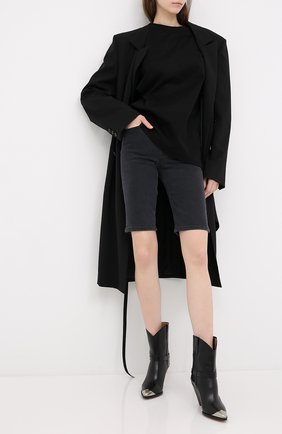 Женская футболка MOUSSY черного цвета по цене 9895 руб., арт. 025DS380-0400 | Фото 2 Женская футболка MOUSSY черного цвета, арт. 025DS380-0400 | Фото 2