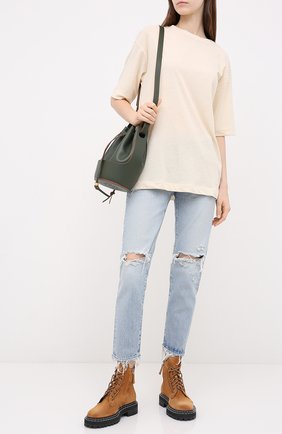 Женская футболка из хлопка и льна MOUSSY белого цвета по цене 9895 руб., арт. 025DS380-0390 | Фото 2 Женская футболка из хлопка и льна MOUSSY белого цвета, арт. 025DS380-0390 | Фото 2