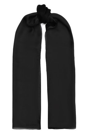 Мужские шаль из шелка и шерсти VALENTINO черно-белого цвета по цене 49950 руб., арт. UW2EB104/ZVG | Фото 1 Мужские шаль из шелка и шерсти VALENTINO черно-белого цвета, арт. UW2EB104/ZVG | Фото 1