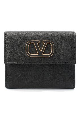 Женские кожаное портмоне valentino garavani VALENTINO черного цвета по цене 31700 руб., арт. UW2P0T39/ACY | Фото 1 Женские кожаное портмоне valentino garavani VALENTINO черного цвета, арт. UW2P0T39/ACY | Фото 1
